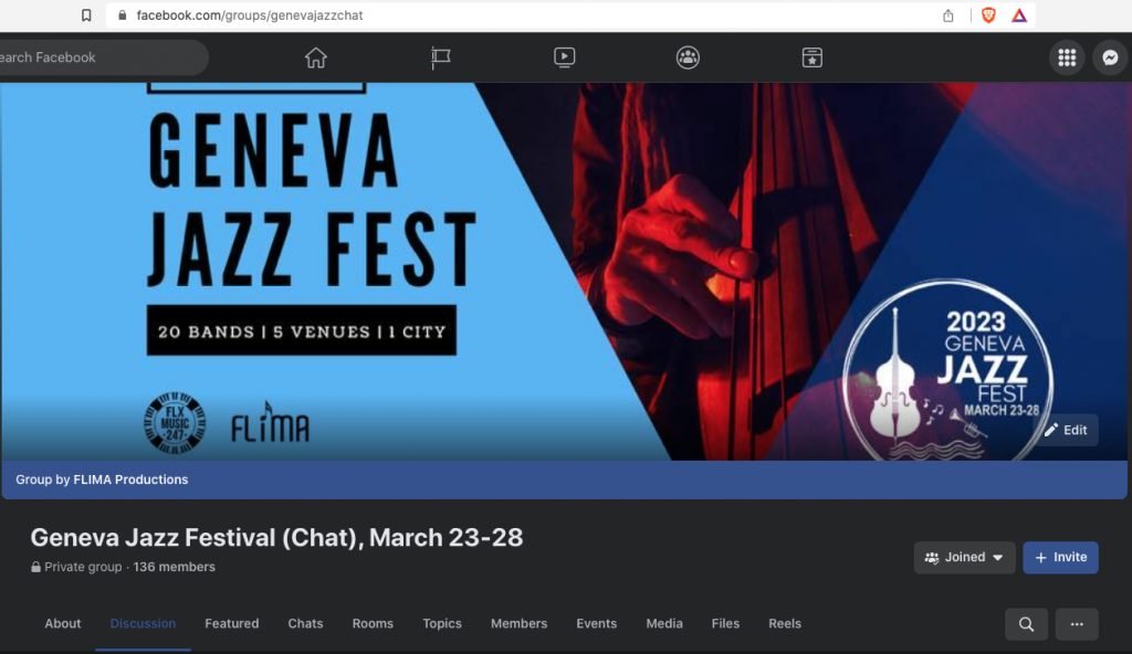 Geneva Jazz Fest Discussion Group
